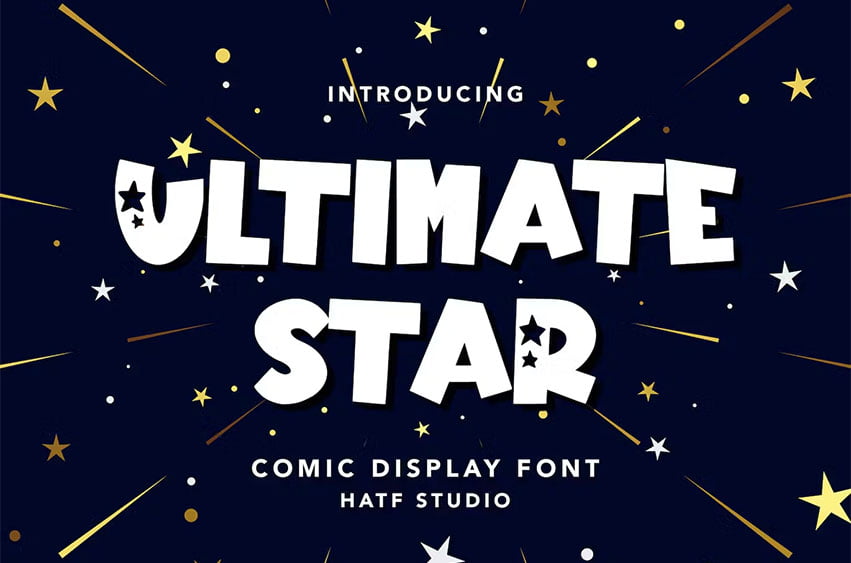 Ultimate Star Font