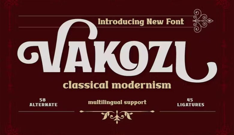 Vakozi Font