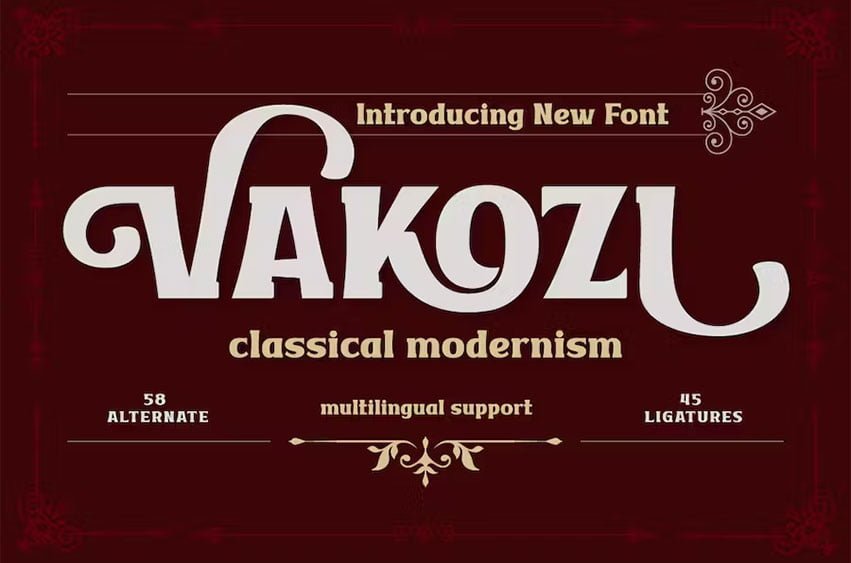 Vakozi Font