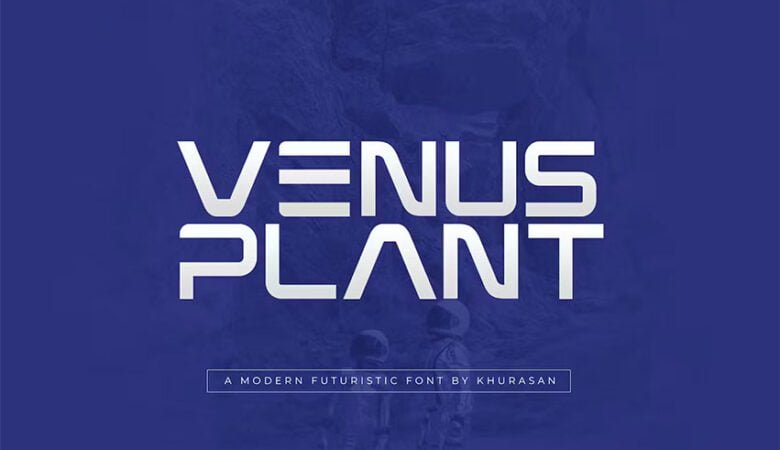 Venus Plant Font