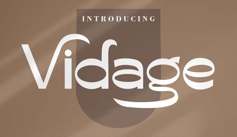 Vidage Font