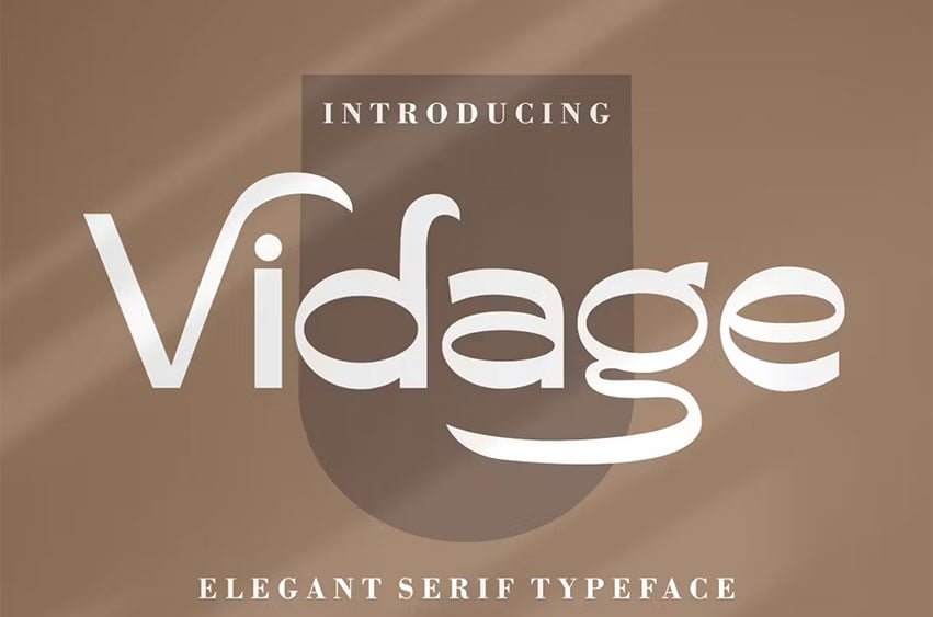 Vidage Font
