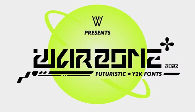 Warzone Y2K Font