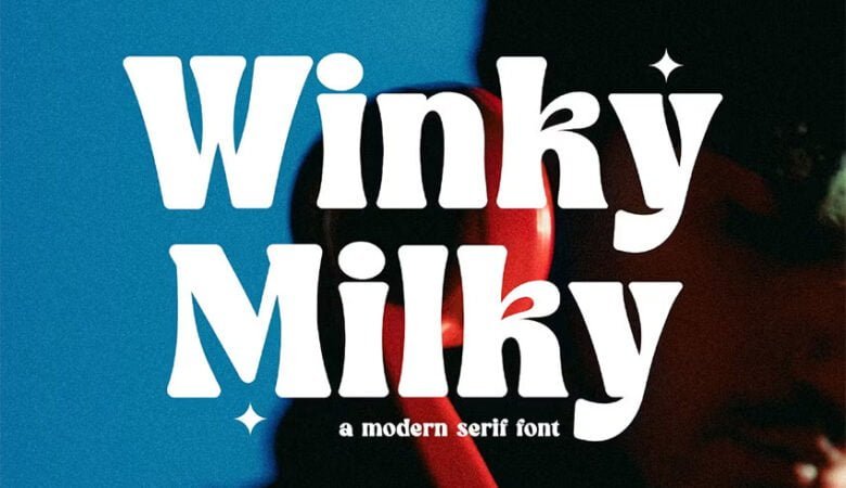 Winky Milky Font