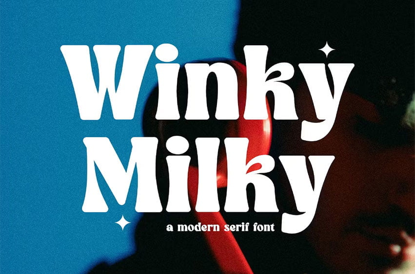 Winky Milky Font