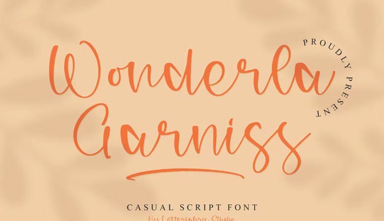 Wonderla Garniss Font