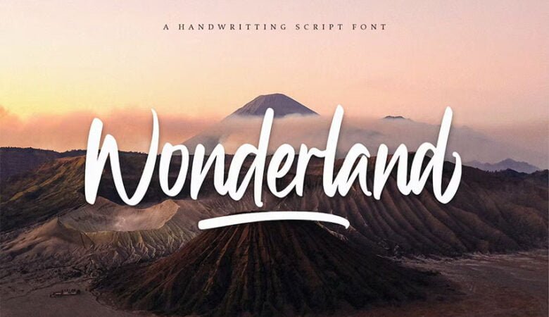 Wonderland Script Font