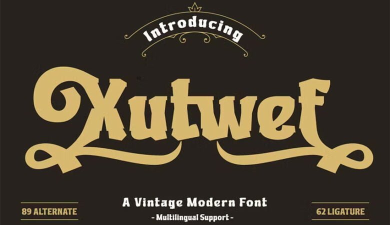 Xutwef Font