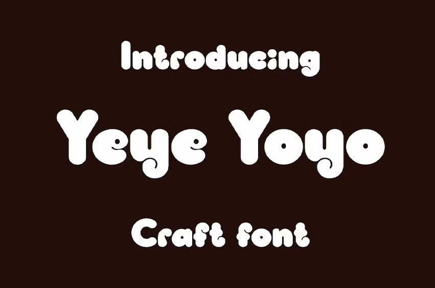 Yeye Yoyo Font