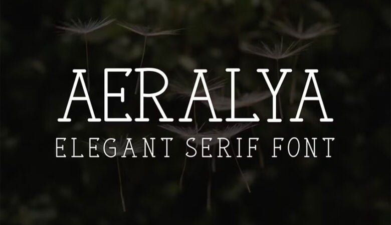 Aeralya Font