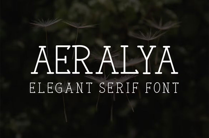 Aeralya Font