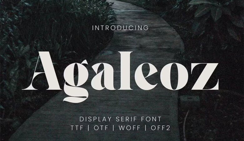 Agaleoz Font
