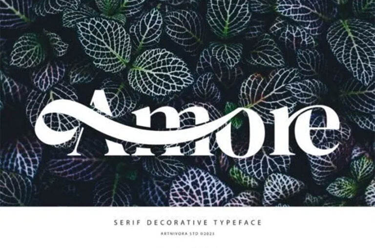 Amore Font - FreeDaFonts