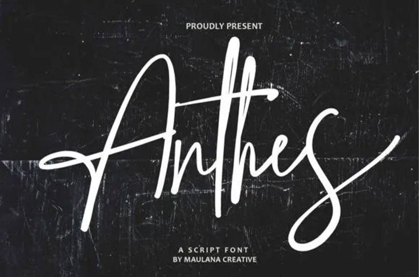 Anthes Font
