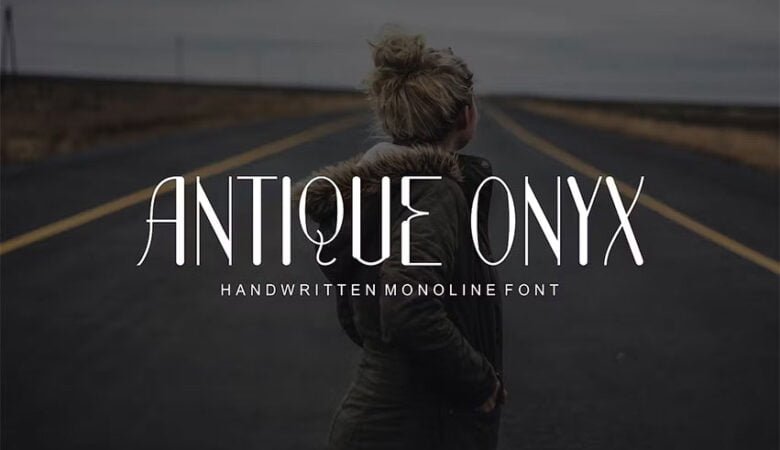 Antique Onyx Font