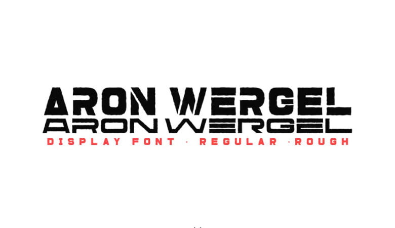 Aron Wergel Font