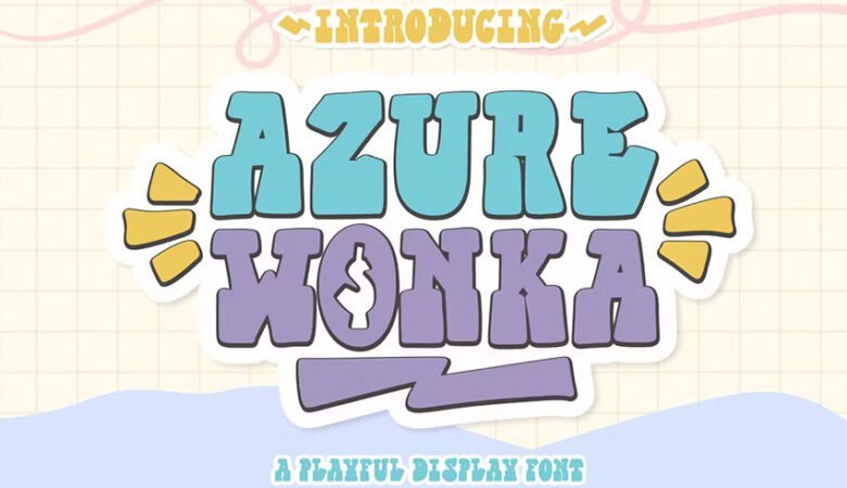 Azure Wonka Font