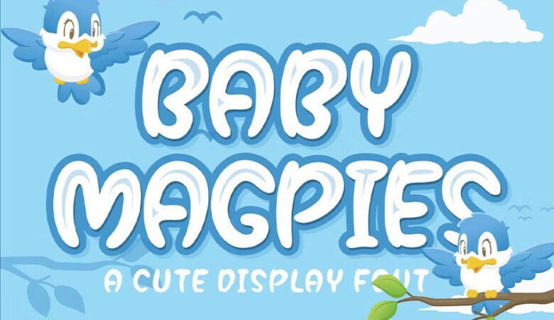 Baby Magpies Font