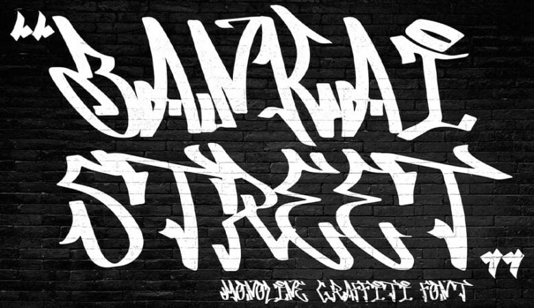 Bankai Street Font