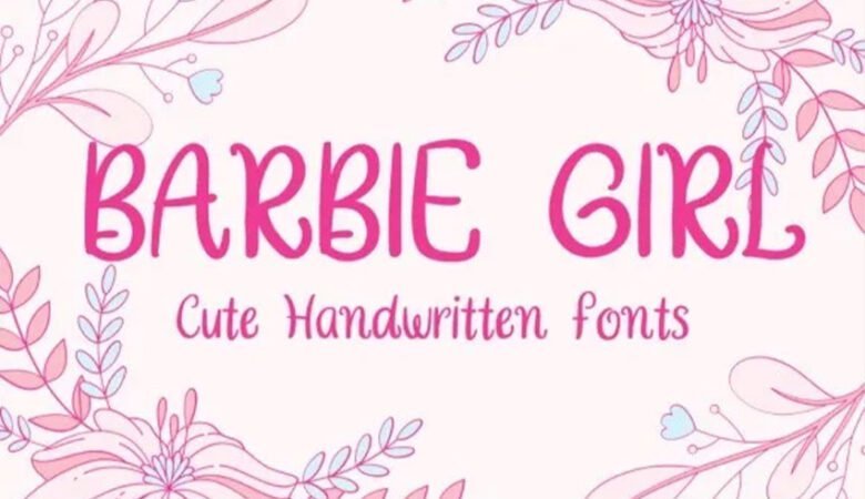 Barbie Girl Font