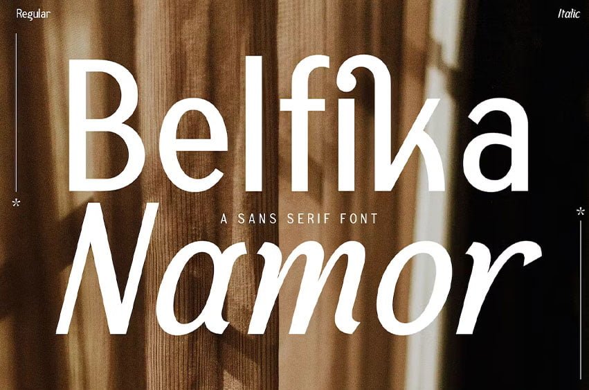 Belfika Namor Font