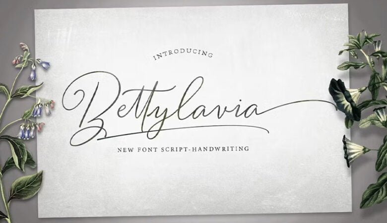 Bettylavia Font