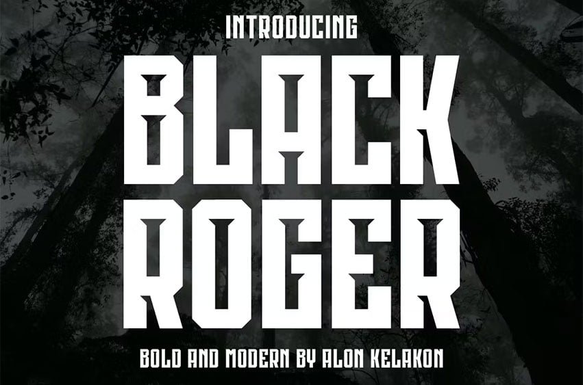 Black Roger Font