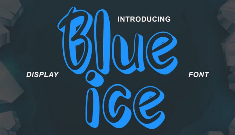 Blue Ice Font