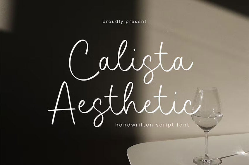 Calistha Aesthic Font