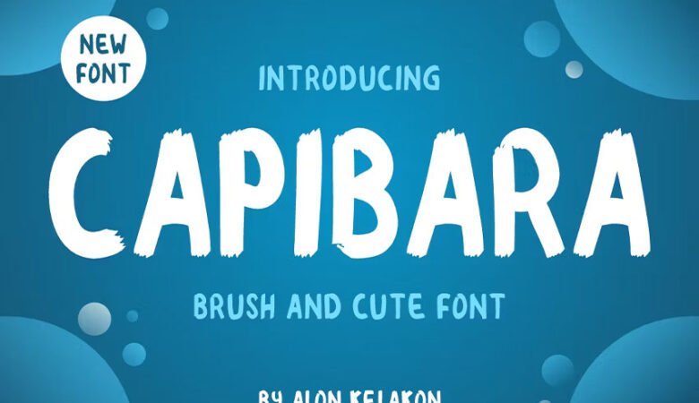 Capibara Font