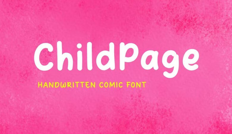 ChildPage Font