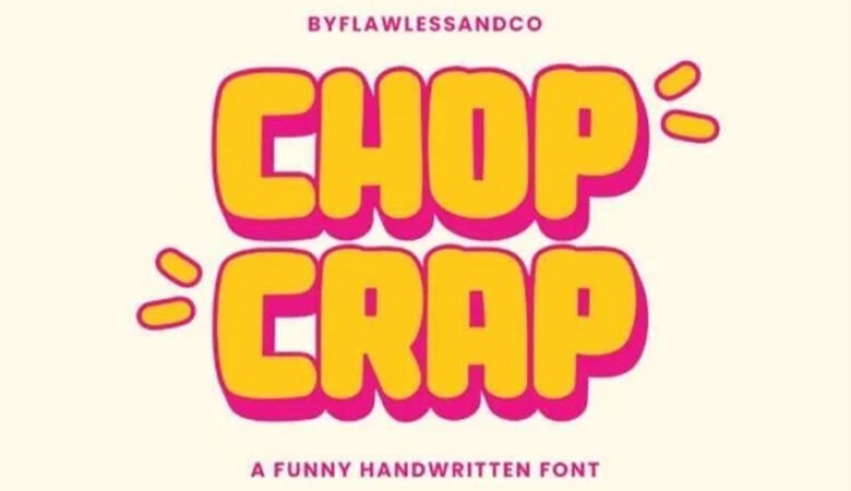 Chop Crap Font