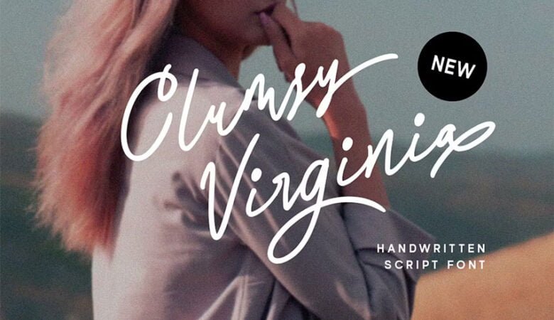 Clumsy Virginia Font