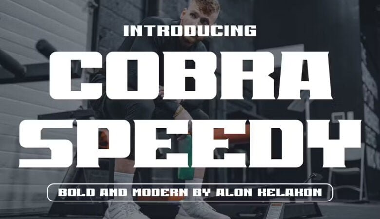 Cobra Speedy Font