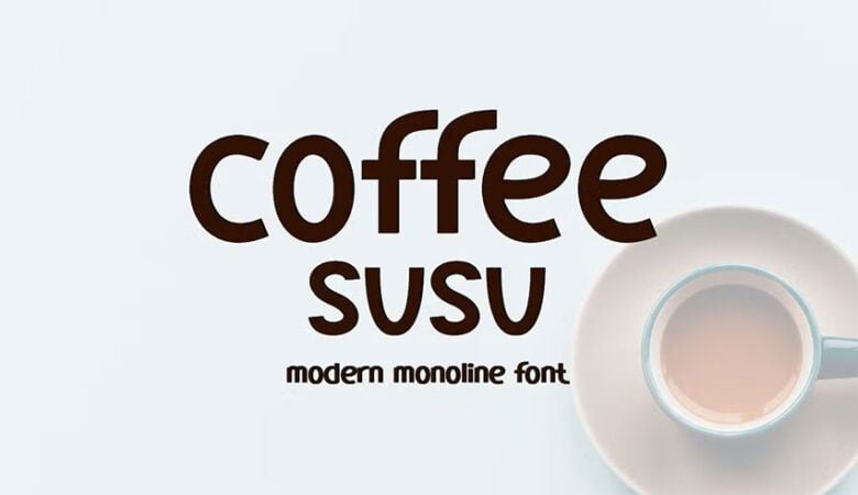 Coffee Susu Font