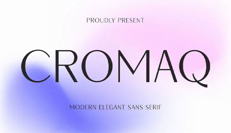 Cromaq Font