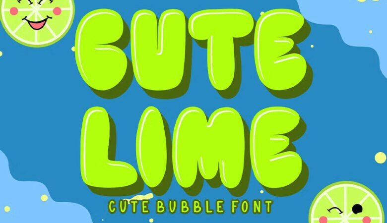Cute Lime Font
