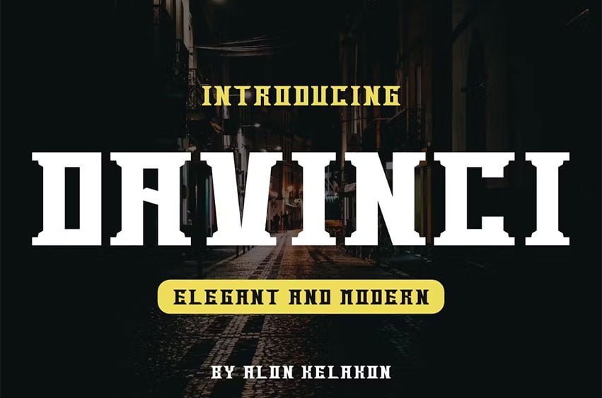 Davinci Elegant Font