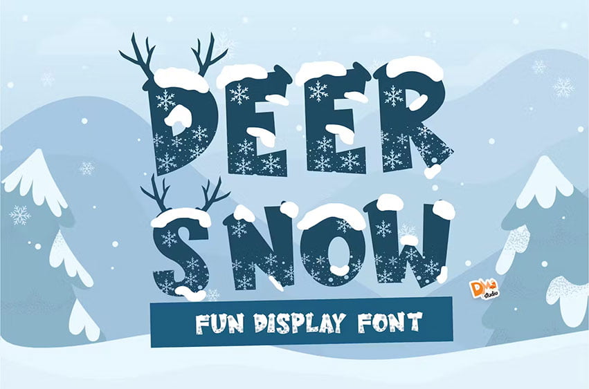 Deer Snow Font