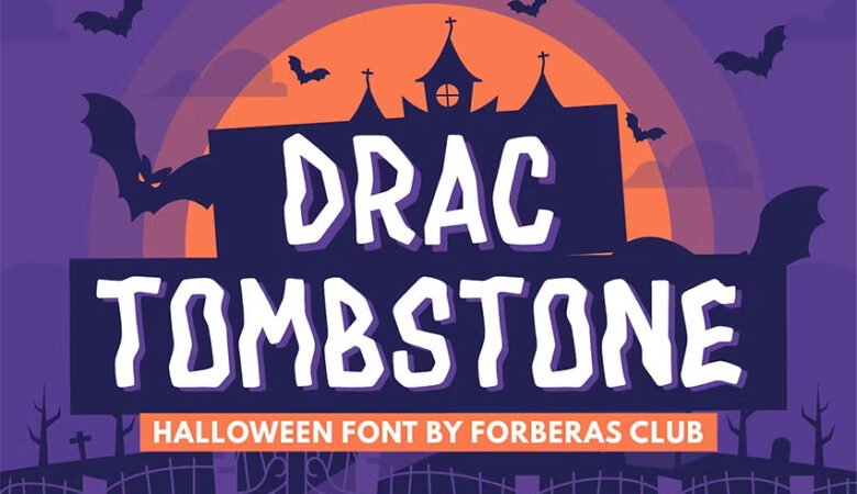 Drac Trombstone Font