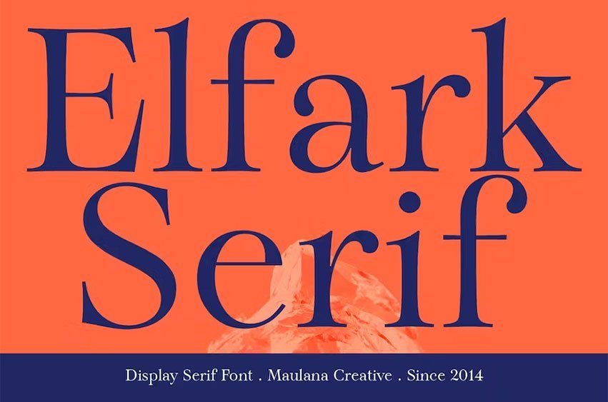 Elfark Serif Font