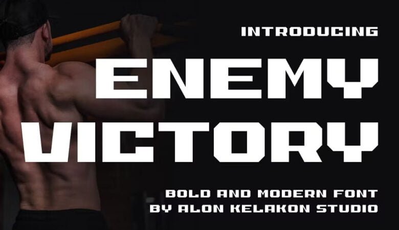 Enemy Victory Font