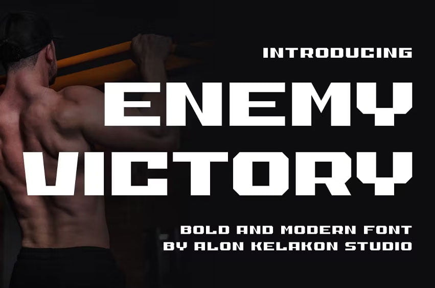 Enemy Victory Font