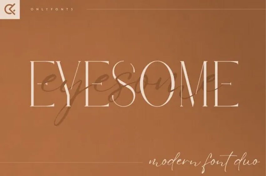 Eyesome Font