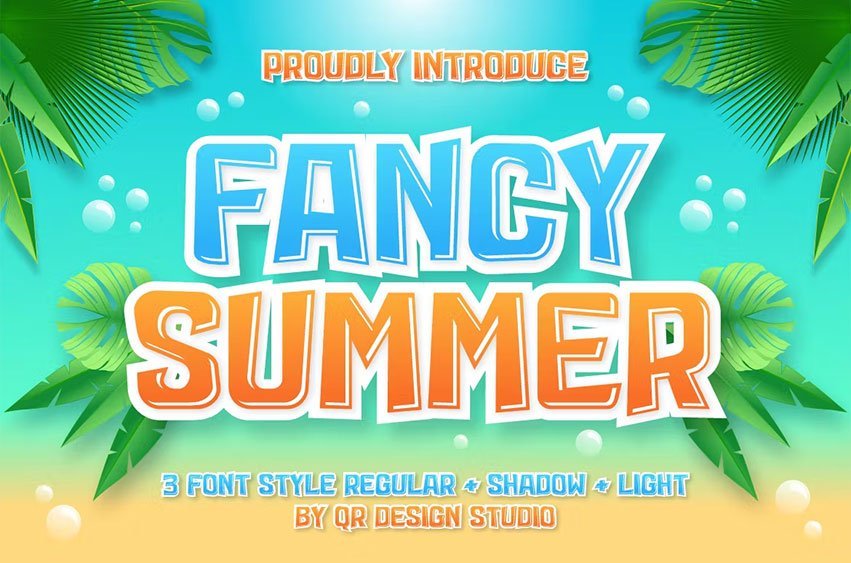 Fancy Summer Font