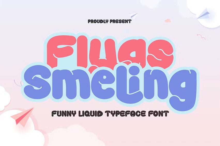 Flyas Smeling Font