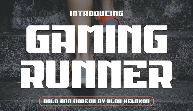 Gaming Runner Font