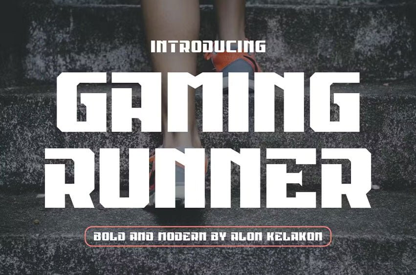 Gaming Runner Font