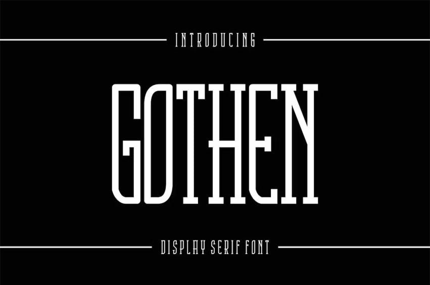 Gothen Font