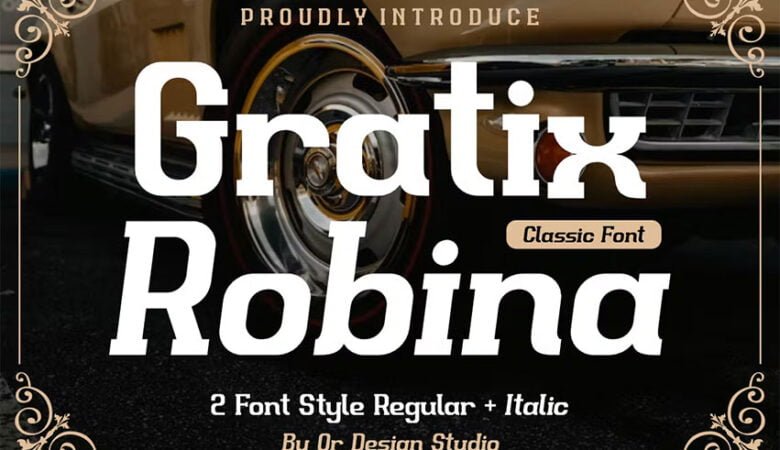 Gratix Robina Font